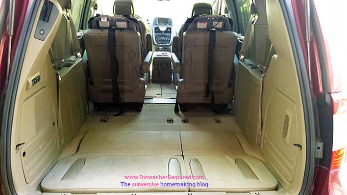 Keeping your minivan clean on a road trip. It's not as hard as it may seem!