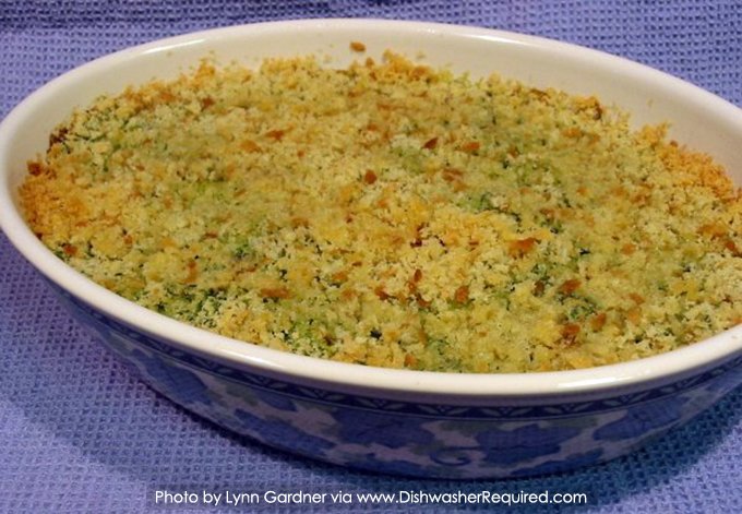 leftover rice casserole via Dishwasher Required - What a great way to use up leftovers at the end of the week!